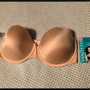 Strapless bra